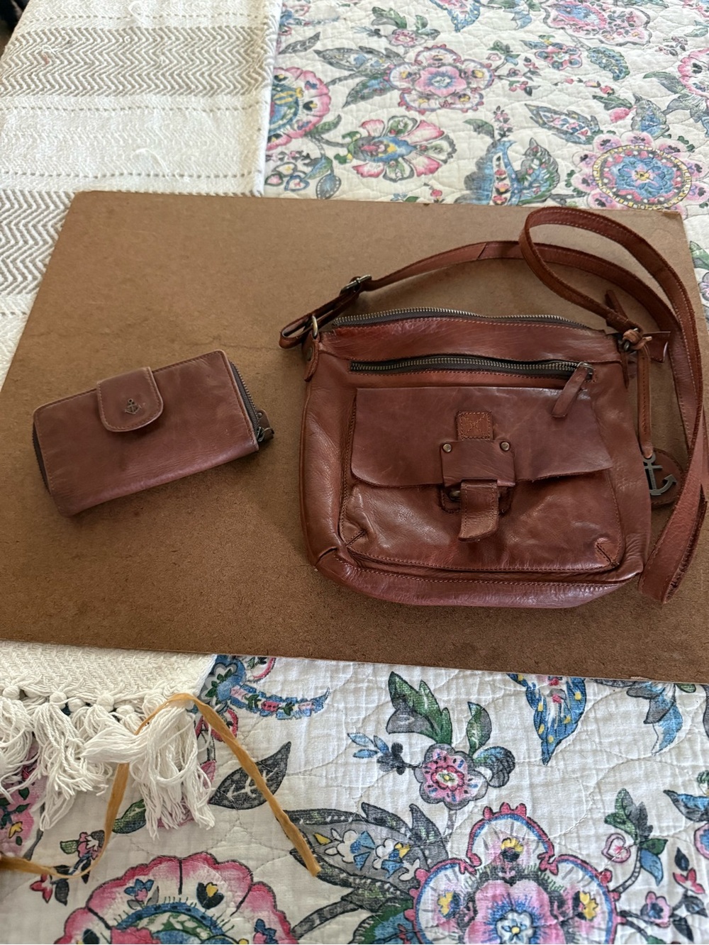 Harbour 2nd generation crossbody bag with full size wallet.